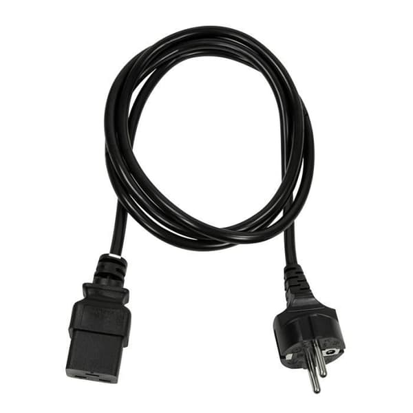 LOGILINK CP152 SVART ELKABEL 1,8 M CEE7-7 IEC C19