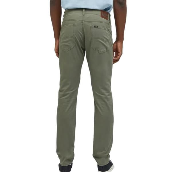 Jean Slim Kaki Man Lee Dämpad