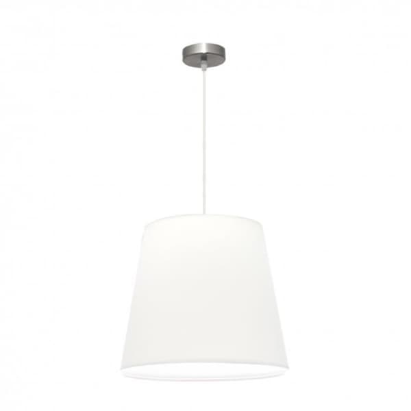 Lampa - FAB 110694003 - Nickel/Vit - E27 - 50 cm höjd