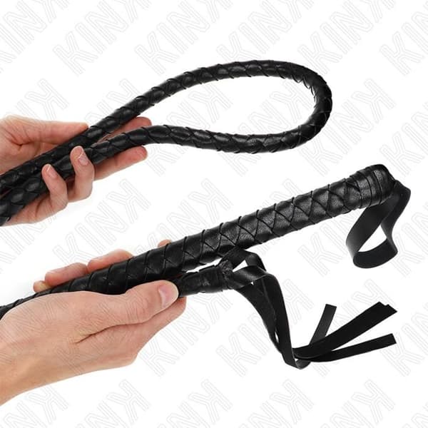 KINK IMPACT & TOUCH - KINK - LÅNG SVART ORMSLAG 210 CM