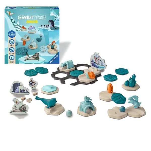 Sammanställningsspel - Ravensburger - GraviTrax Junior - 3 år - Kulbana - Ekologisk