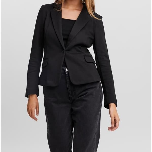 VERO MODA Jersey kavaj - Dam - Svart