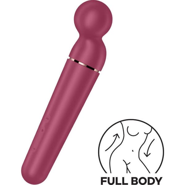 SATISFYER - PLANET WAND-ER VIBRATOR MASSAGER BERRY -