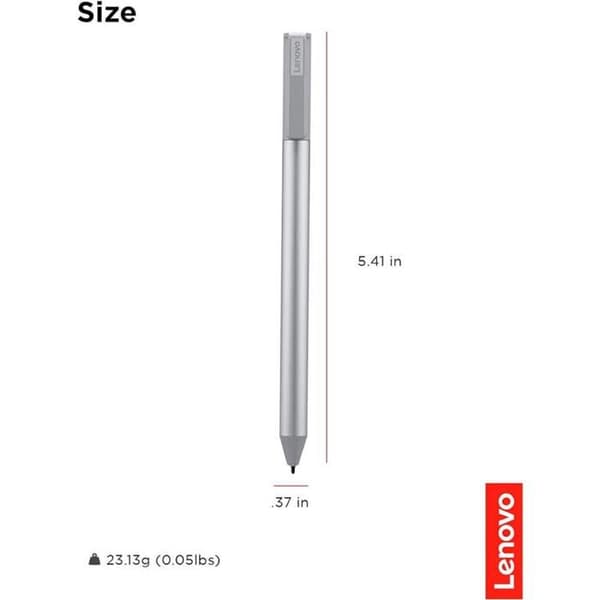 Lenovo USI Pen 2 Digital stylus med tryckkänslig spets grå