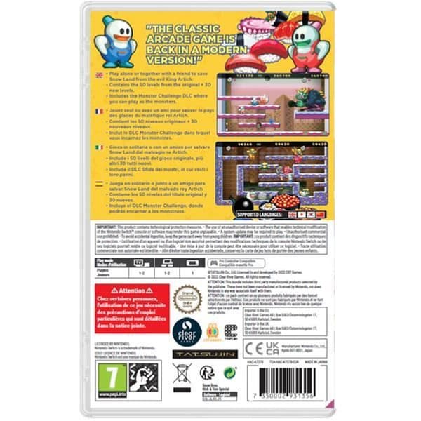 Snow Bros Nick & Tom Special Nintendo SWITCH