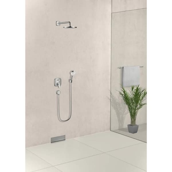 Avslutningssats - hansgrohe - Logis - Kromad - För badkar - Engrepps - Väggmonterad