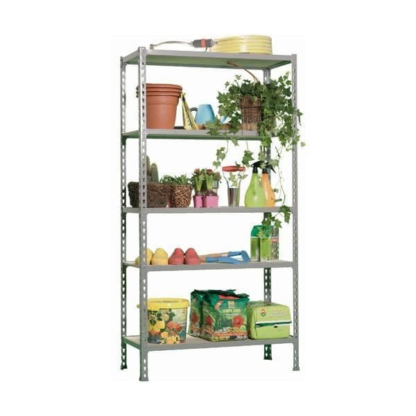 Kit Maderclick Plus - Simonrack - Kontor - Grå-Trä - 2000x1000x400mm - Lätt montering