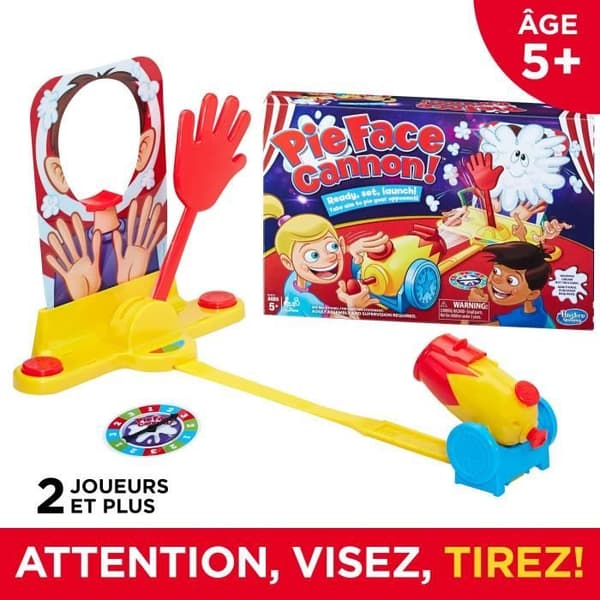 HASBRO GAMING - Pie Face Cannon - Brädspel