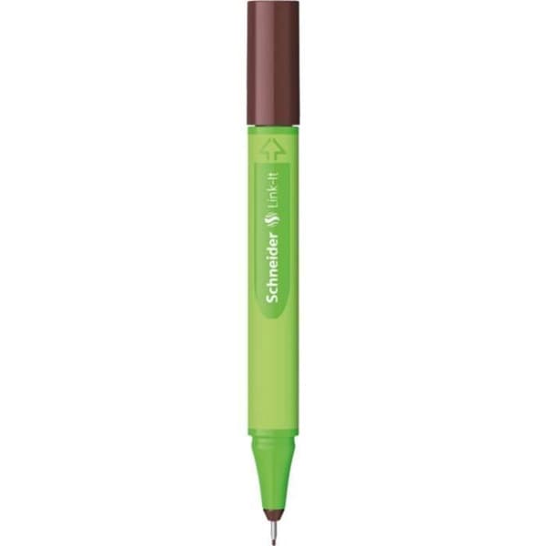 Fineliner Marker Link-It 04 topas Brun - SCHNEIDER - Fin - Blandad