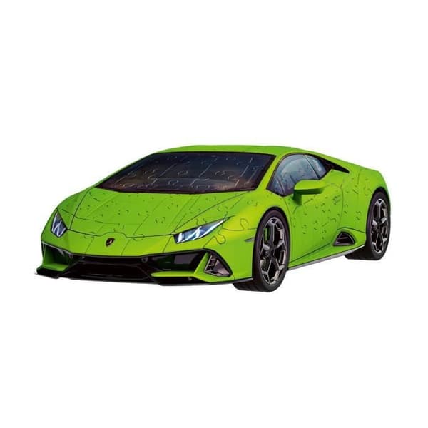 Puzzle 3D Iconics - Lamborghini Huracán EVO - Grön edition