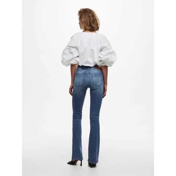 Only Blush life damjeans - mellanblå denim - Mx30