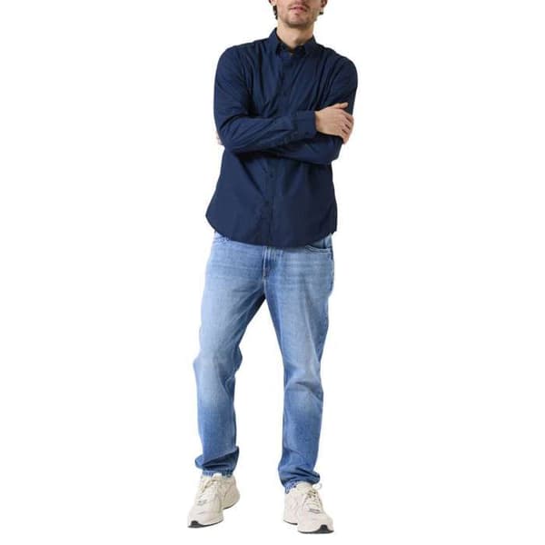 Rak bomullsskjorta
