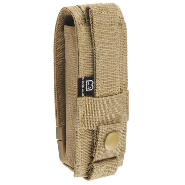 Pouch - BRANDIT - Molle Multi Pouch - Beige - Snabbstängning - PALS-spännen