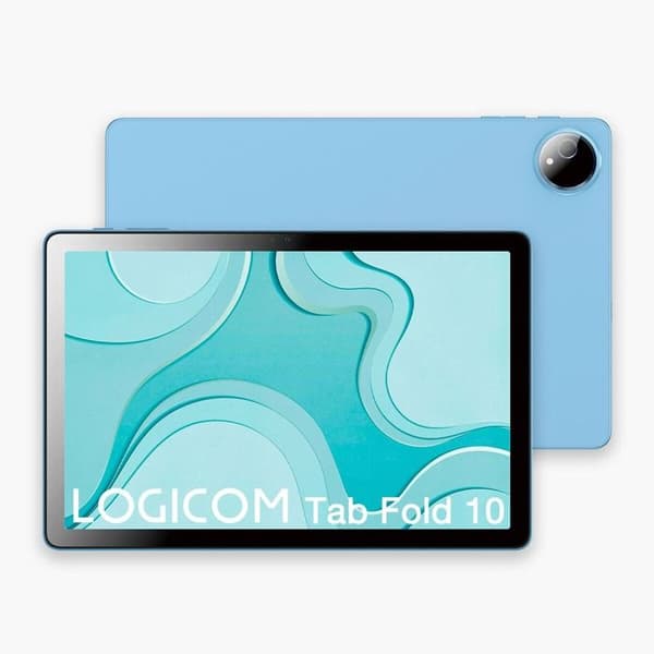 Logicom Fold 10,1" 128 GB Blå pekplatta