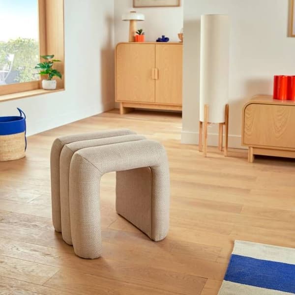 Pouf Sisco lera - Atmosphera Inredningsskapare
