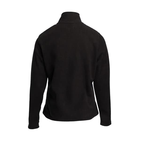 Fleecejacka dam Black & Match Grizzly - svart/orange