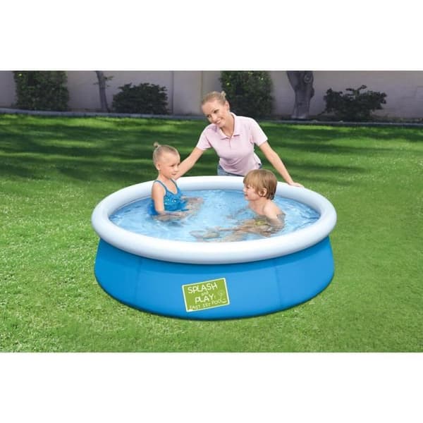Puhbar Pool - Bestway - Min Första Pool - Ø152x38 cm - Tri-tech - 477 L