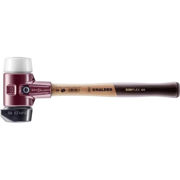 Maillet - HALDER - SIMPLEX 3027.260 - Fylld gummi - Ergonomisk - 1540 g - 405 mm