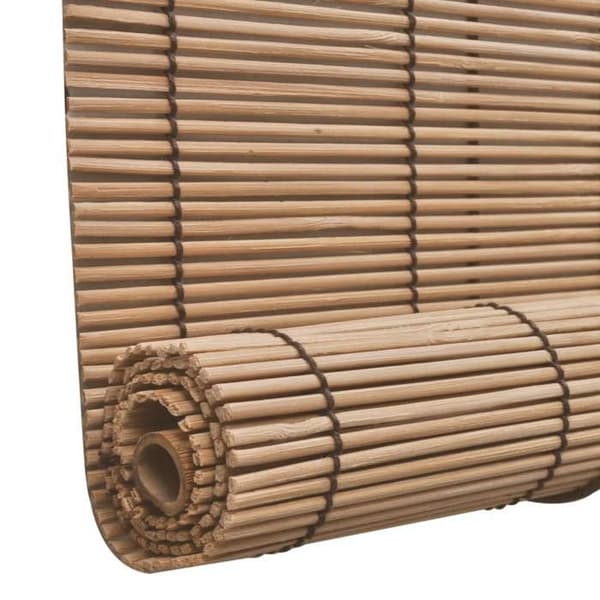 vidaXL Bambu Rullgardin 80 x 220 cm Brun