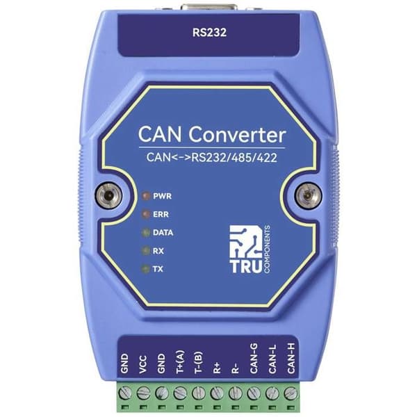 Multifunktionsmodul - TRU COMPONENTS - TC-ECAN-401 - Modbus-RTU - CAN-buss - 12V/24V DC