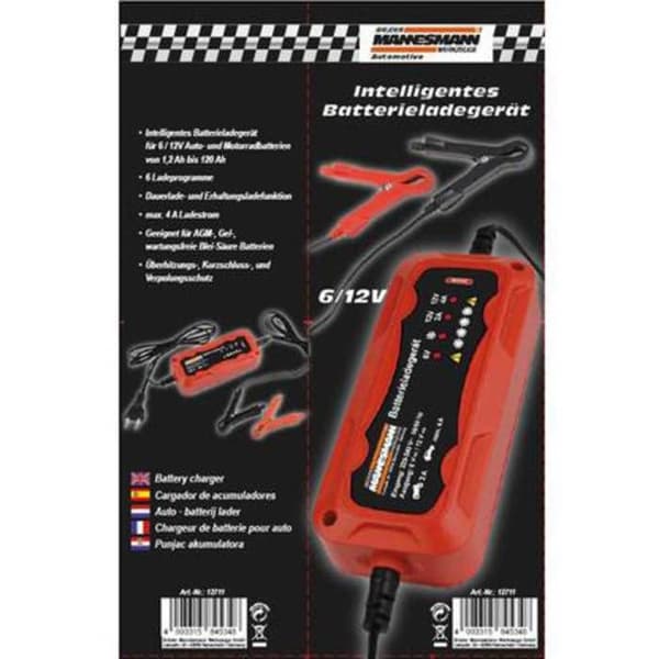 Brüder Mannesmann batteriladdare 6/12 V