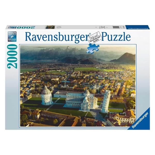 Pussel 2000 bitar: Pisa och Monte Pisano