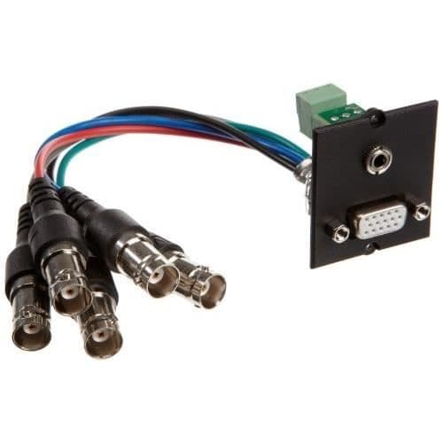 Modul - BACHMANN - 917.073 - Svart - VGA - 5 portar BNC