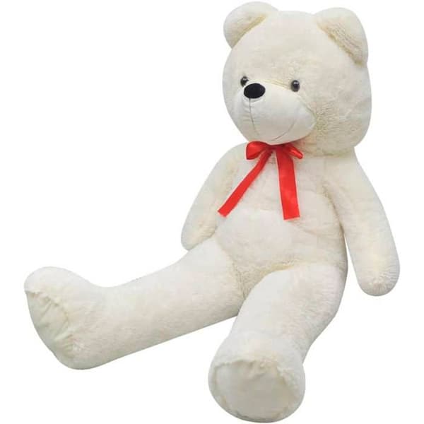 vidaXL Teddy Bear Vit 242 cm 80148