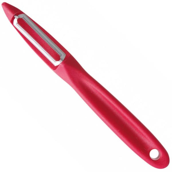 Universell skärare med tänder, längd 175 mm - röd