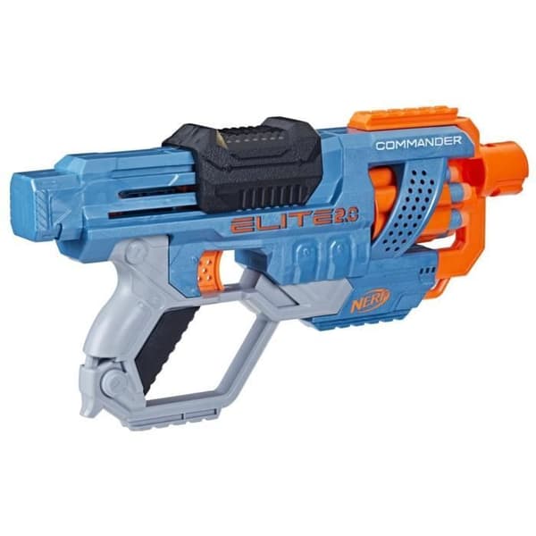 Nerf Elite 2.0 - Commander RC-6 - 6-Dart Rotating Barrel - Anpassningsbar