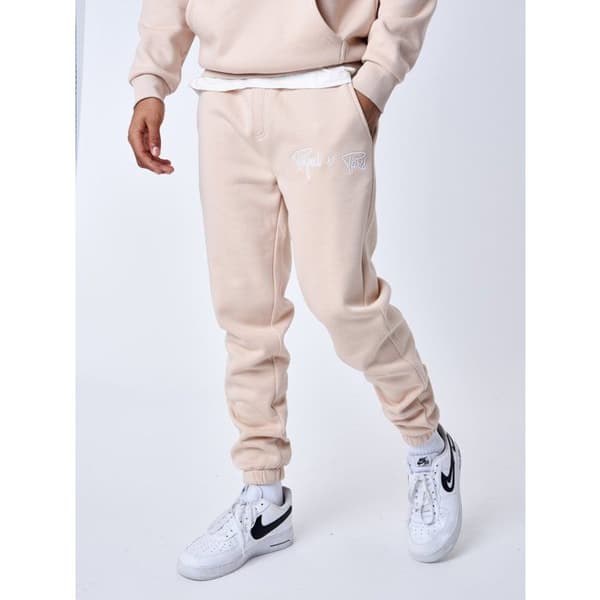 Joggingbyxor med elastisk midja och logotyp