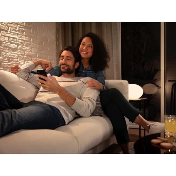 PHILIPS Hue White Smart LED-lampor GU10 - Bluetooth-kompatibel - Paket med 2