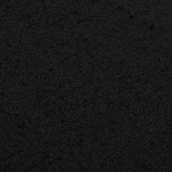 vidaXL Dörrmatta Svart 40x60 cm