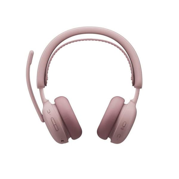 Hörlurar - LOGITECH - Zone Wireless 2 ES - Trådlös Bluetooth 5.3 - ANC 25h - USB-C - Rosa