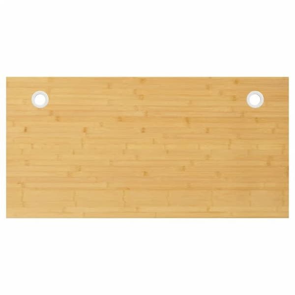 vidaXL bordsskiva 110x55x4 cm Bambu 352763