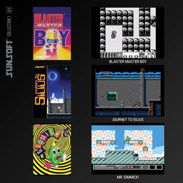 Blaze Evercade Sunsoft Collection Red Cart 31-konsol-RETROGAMING