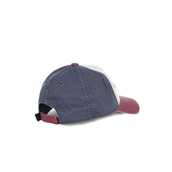 Keps - Von Dutch - JACK - 100% bomull - Justerbar - Trefärgad (röd/vit/blå)