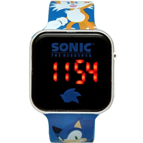 LED-klocka - KIDS LICENSING - Sonic - Från 4 år - Blå