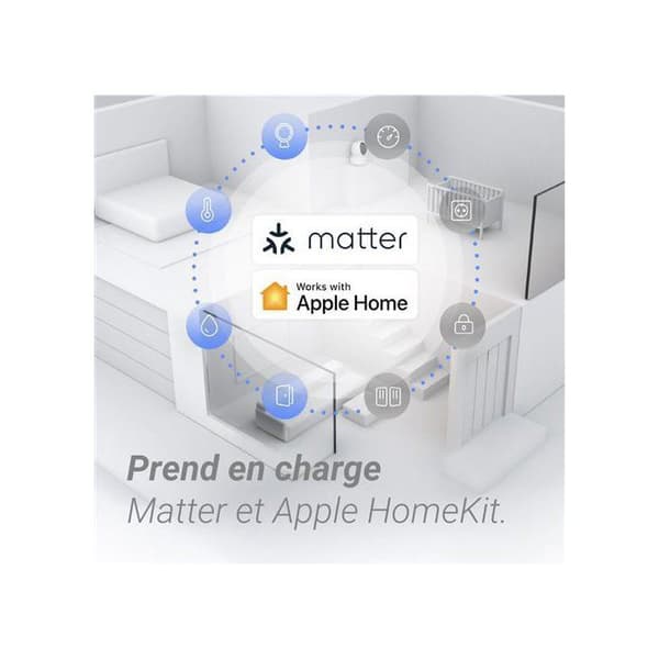 Huslarm - EZVIZ - Pack med 4 inomhusdetektorer