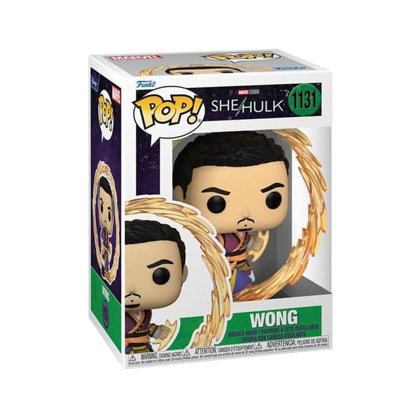 Samlarfigur - GAMESTOP LTD - Wong - Marvel - Grön - Höjd 114 mm