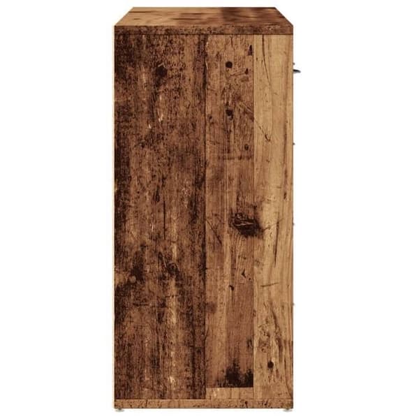 vidaXL Buffé gammalt trä 88x30x64 cm ingenjörsträ 855892