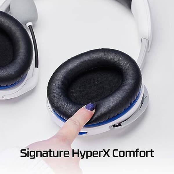 Hörlurar - HyperX - Cloud Stinger 2 - Optimal komfort - Ljud av hög kvalitet - Rotbar mikrofon
