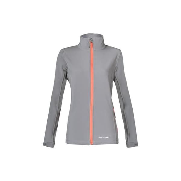DAM SOFTSHELL JACKET, GRÅ-POMBER, "3XL", CE, LAHTI