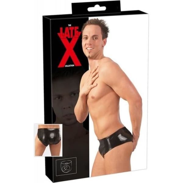 M-L Latex Anal Slip Dildo