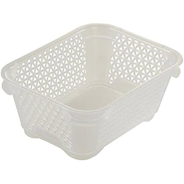 Staplingkorg - KEEEPER - Aenna - Robust plast - 52 l - Transparent