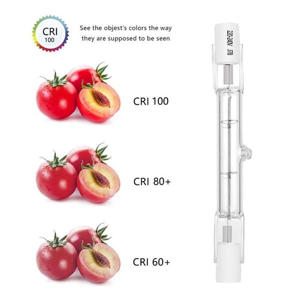 Halogenampull - Eksave - R7s - 80W - 1050 Lumens - Varmvit 2700K