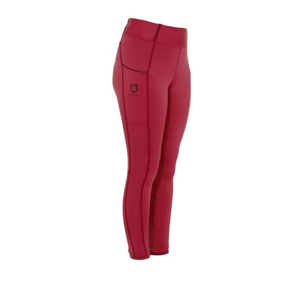 Riderbyxor full grip med Equestro-logotyp för barn