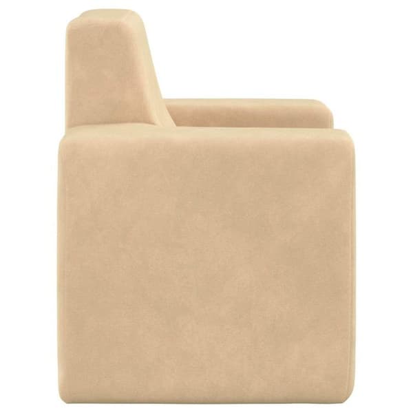 Barnsoffa Kräm Mjuk Plysch