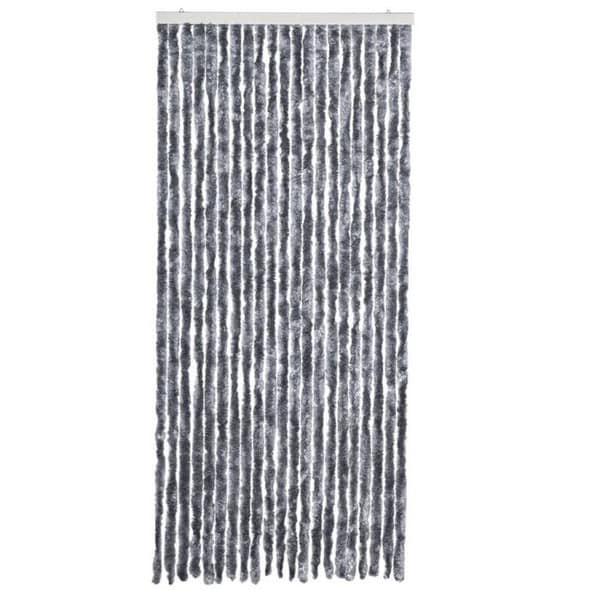 vidaXL Myggnät Silver 90x220 cm Chenille