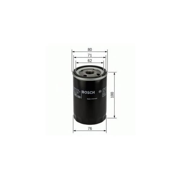 BOSCH Oljefilter 0451103342